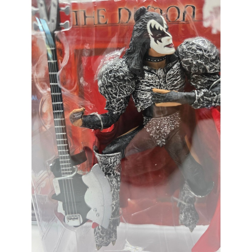 McFarlane Toys KISS Creatures The Demon Gene Simmons Action Figure 2002 NIB